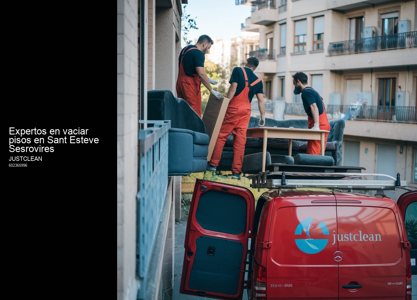 Expertos en vaciar pisos en Sant Esteve Sesrovires