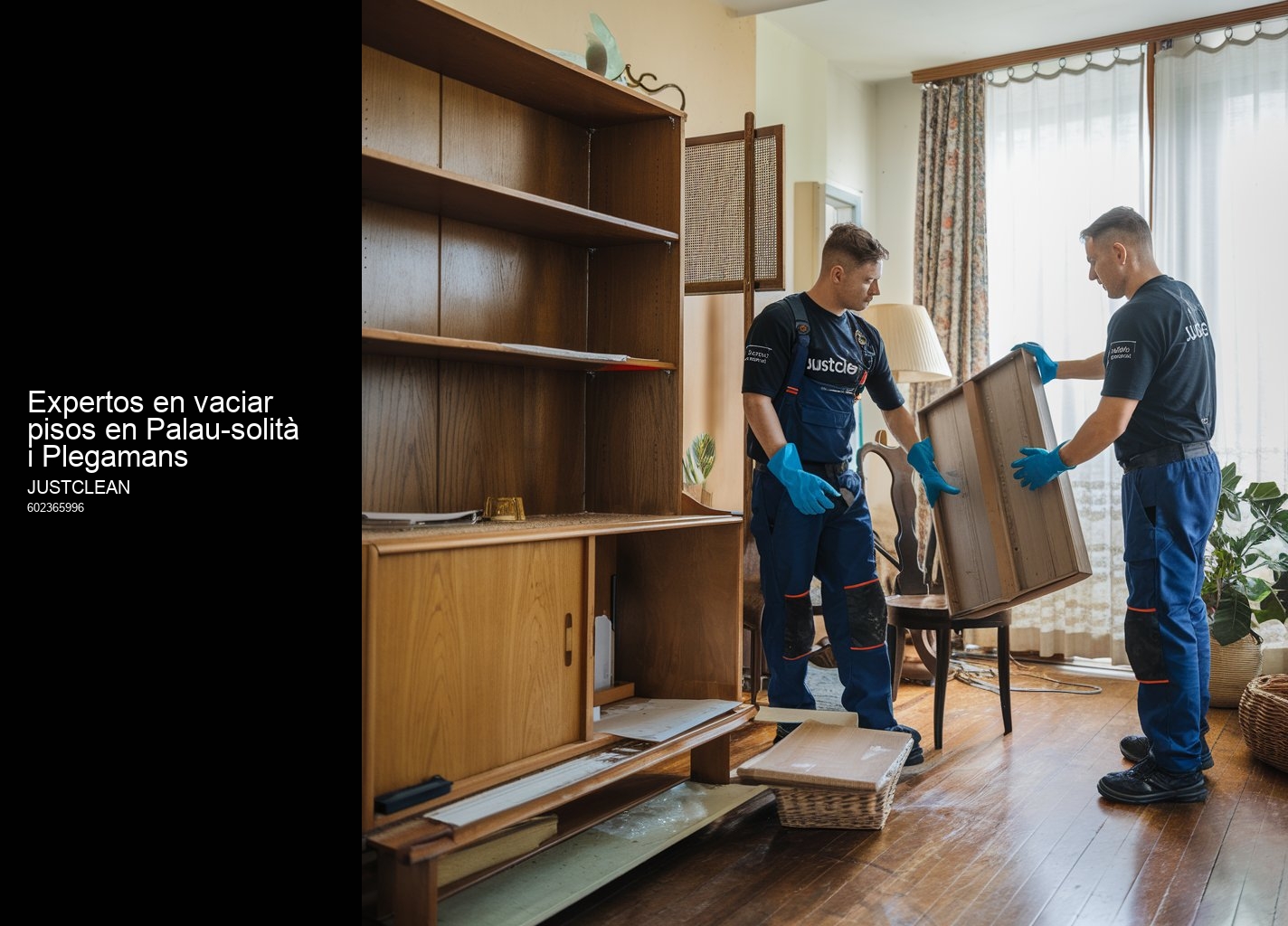 Expertos en vaciar pisos en Palau-solità i Plegamans